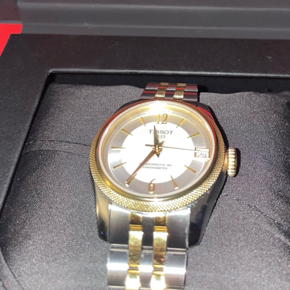 Tissot Women's Swiss Automatic Ballade
COSC Two-Tone Stainless Steel watch - Picture 2 of 7